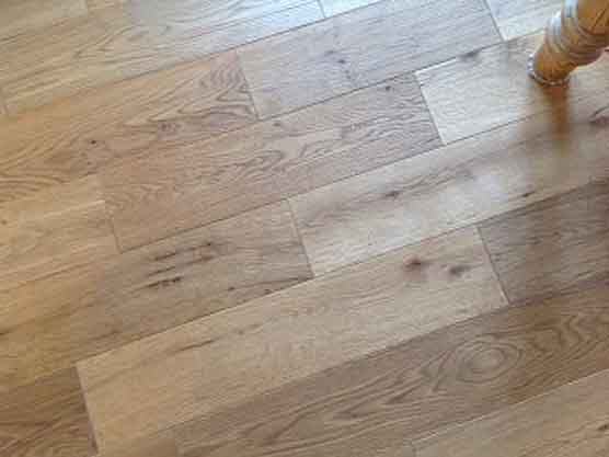 Real wood block flooring project created by Danvers Home Improvements